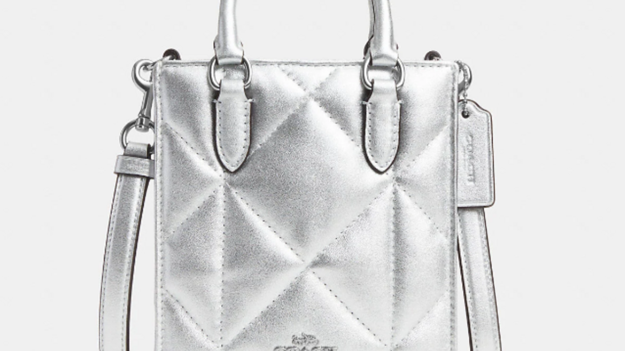 Coach platinum clearance purse